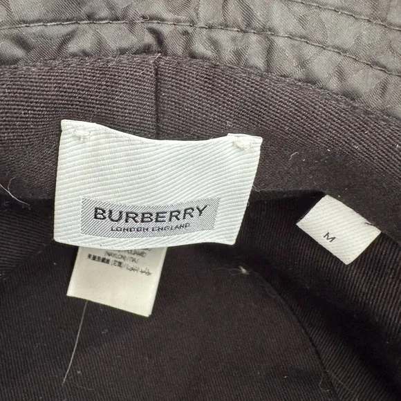 Burberry Monogram Jacquard Bucket Hat sz M - barely worn - Picture 8 of 10